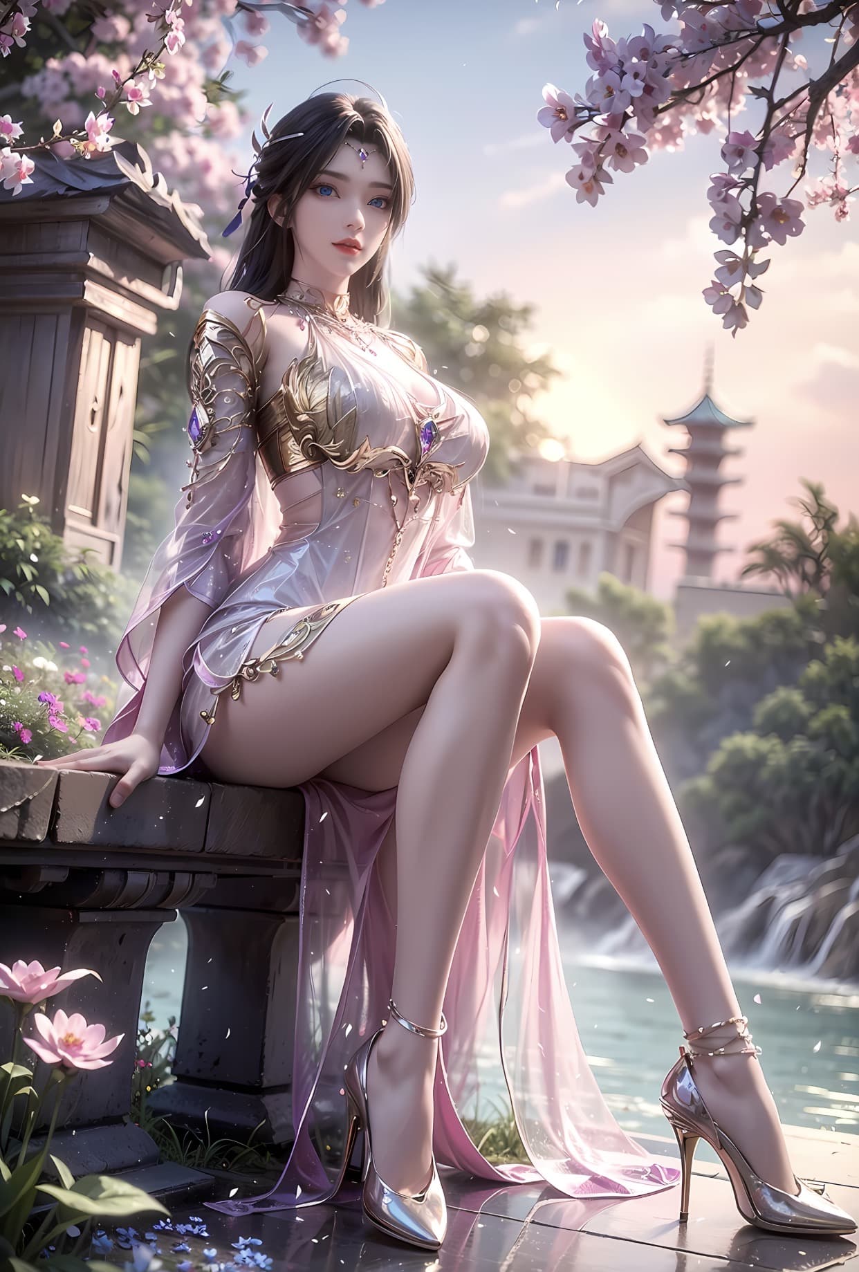 完美世界-魔女-Ai国漫绘画