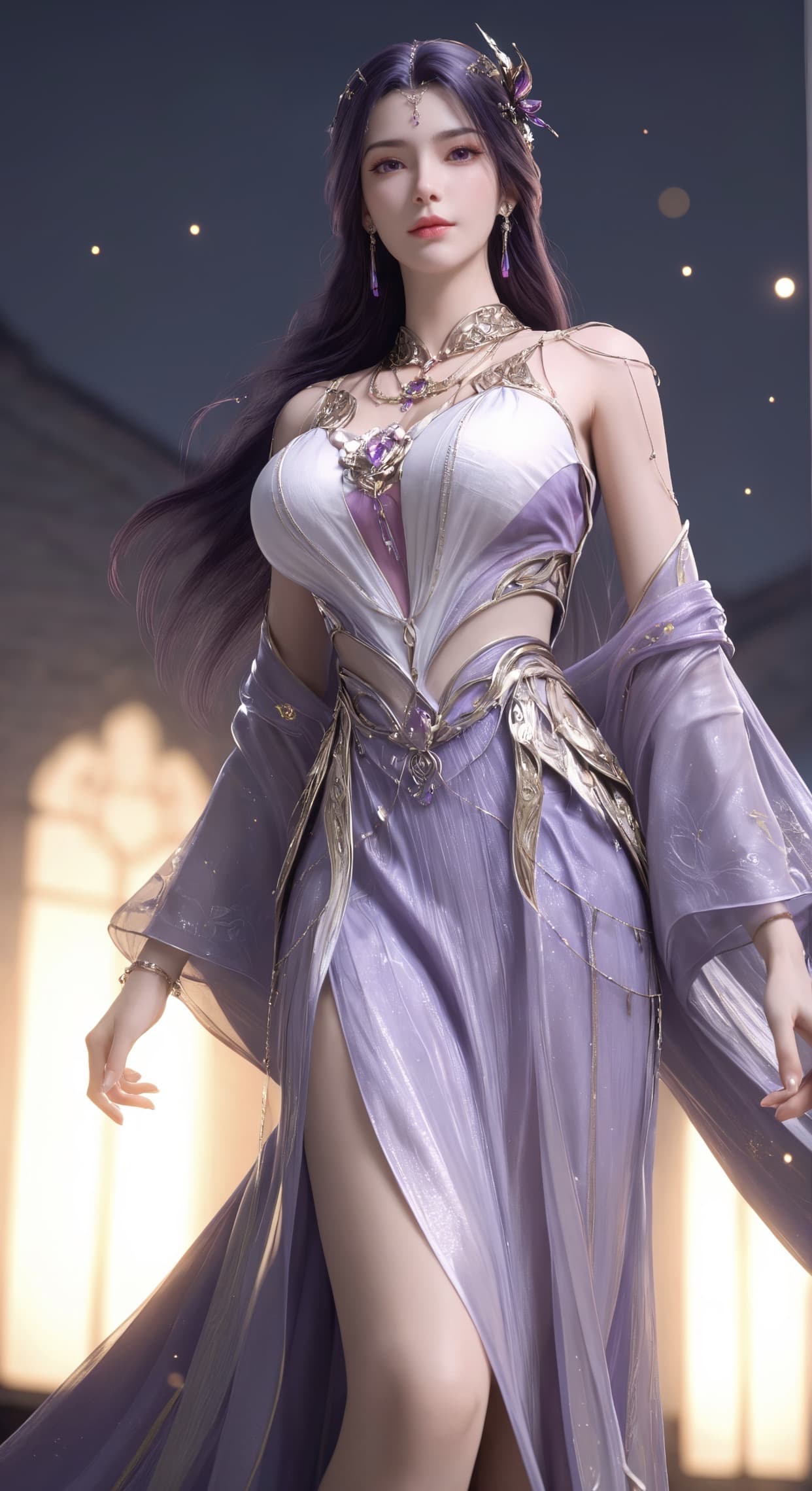 完美世界-云曦-Ai国漫绘画