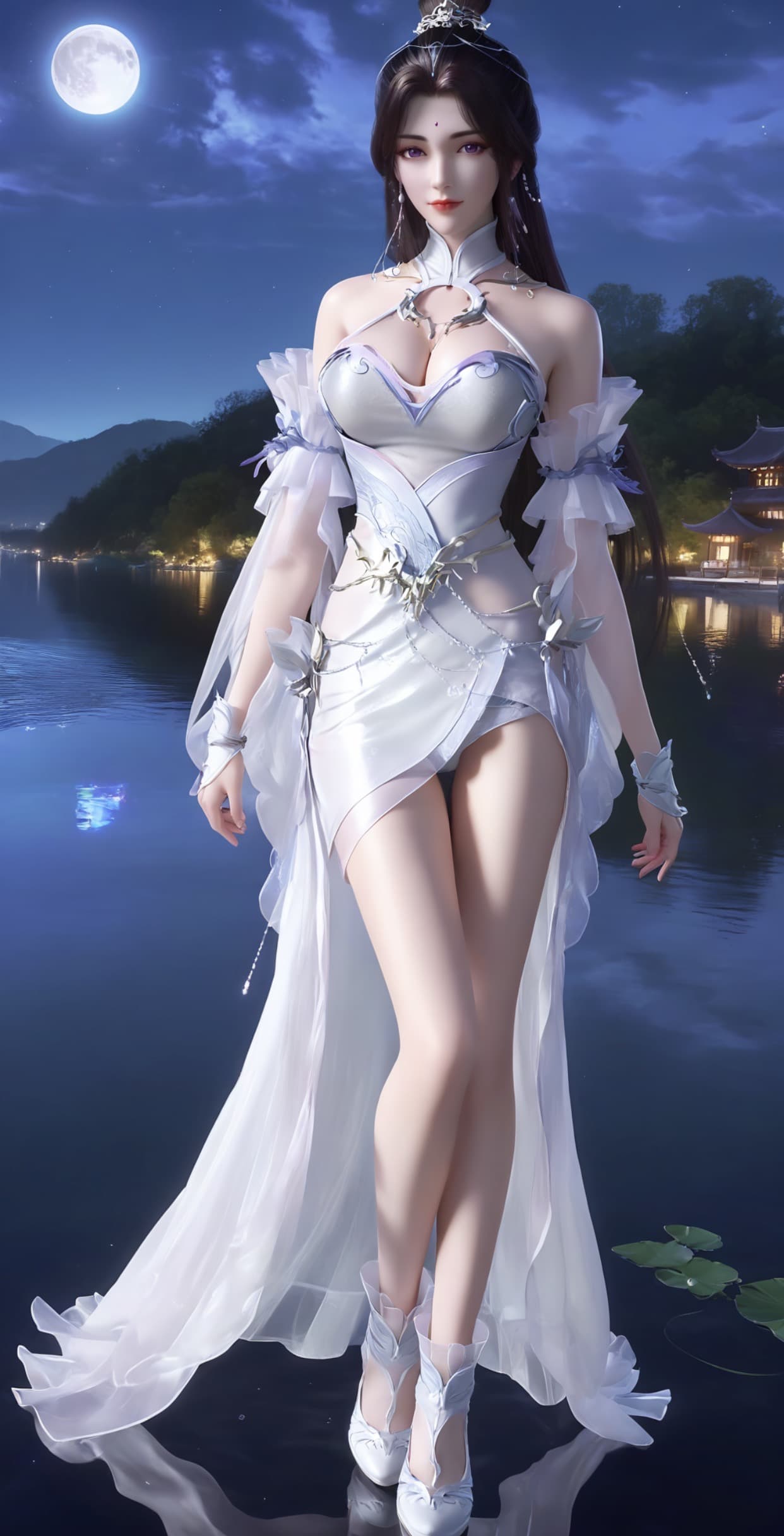 完美世界-月婵（四期）-Ai国漫绘画