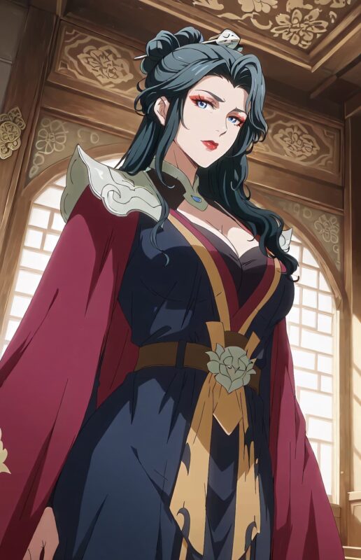 一念永恒-蔡夫人-Ai国漫绘画