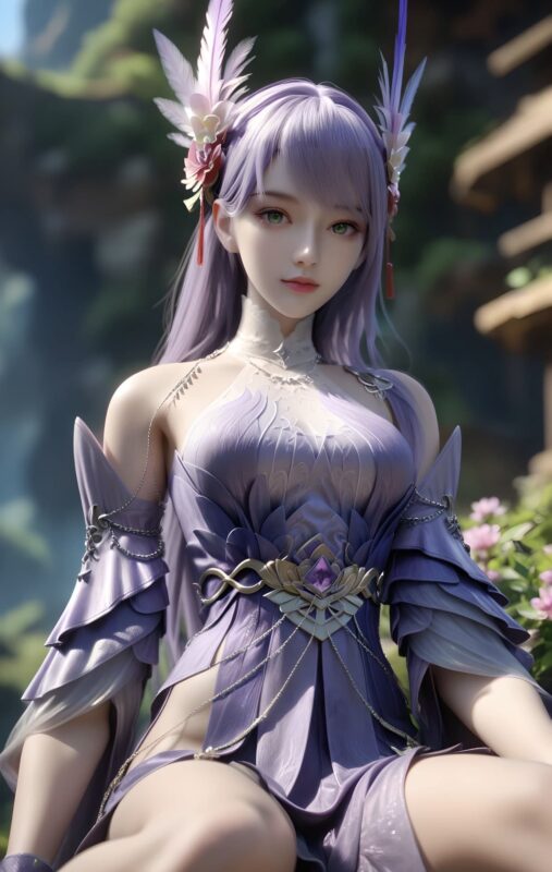 氪金玩家-林紫玥-Ai国漫绘画