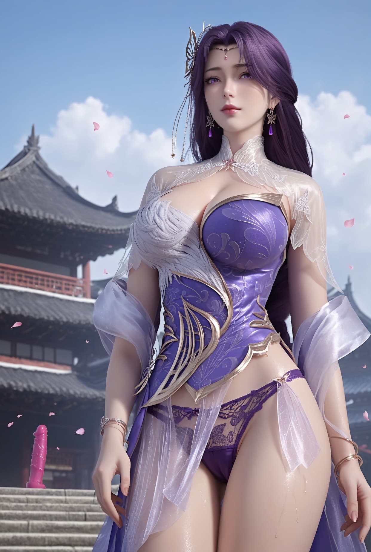 完美世界-云曦(十期)-Ai国漫绘画