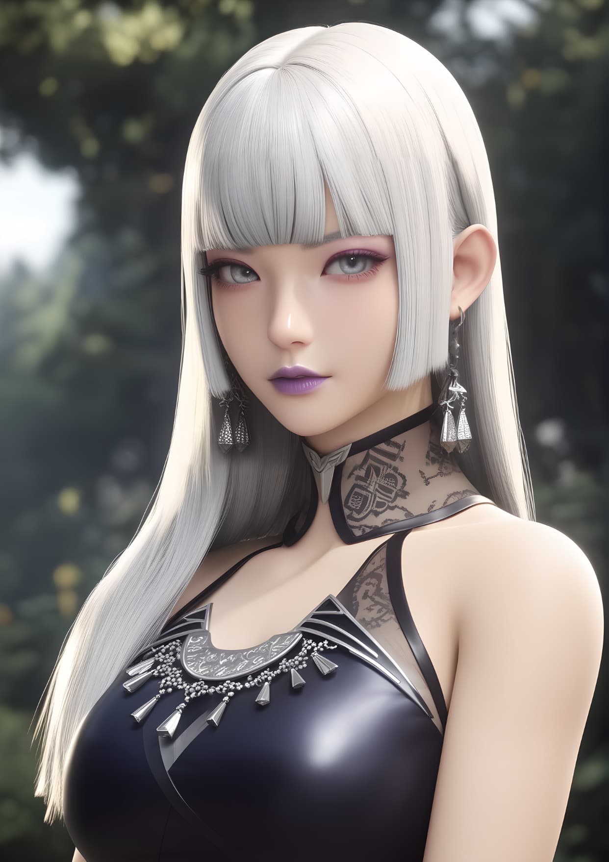 余烬行者-艾丽-Ai国漫绘画