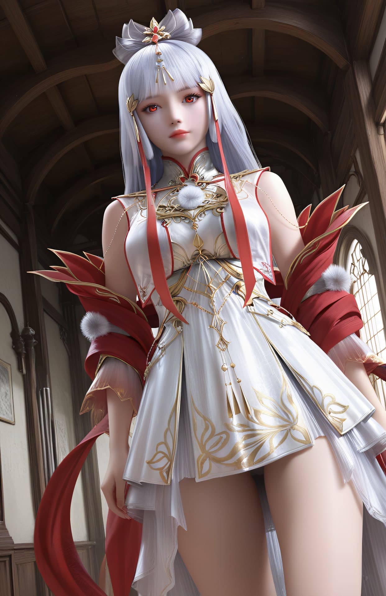 完美世界-太阴玉兔-Ai国漫绘画