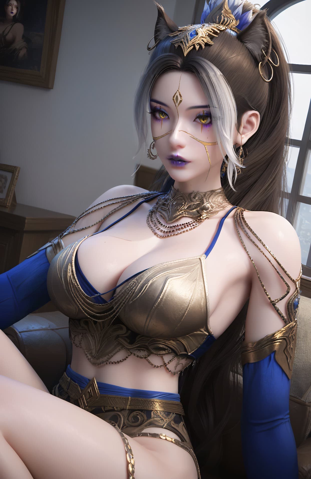 妖神记-凤羽-Ai国漫绘画